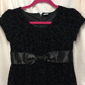 Fancy Girls Black Velvet Party Dress Ivy & Moon 14